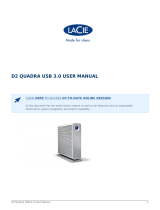 LaCie D2 Quadra 4TB User manual