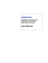 Advantech ADAM-6541 User manual