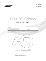 Samsung BD-F8500M User manual