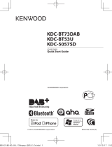Kenwood Electronics KDC-BT73DAB User manual