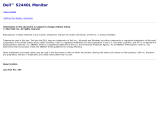 Dell S2440L User manual