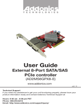 Addonics AD2MS6GPX8-E User manual