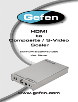 Gefen GTV-HDMI-2-COMPSVIDSN User manual