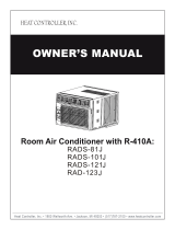 Heat Controller RADS-81J Owner's manual