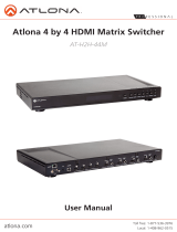 Atlona AT-H2H-44M User manual