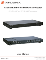Atlona AT-H2H-88M User manual