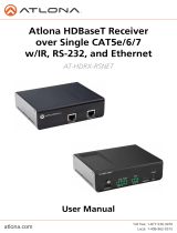 Atlona AT-HDRX-RSNET User manual