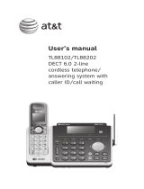 AT&T TL88102 User manual
