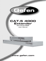 Gefen EXT-CAT5-4000 User manual