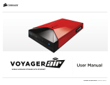 Corsair Voyager Air 500GB User manual