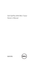 Dell OptiPlex 3010 Mini-Tower Owner's manual