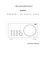 Scansonic DAB200 Owner's manual
