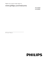 Philips 42PFL4208D User manual