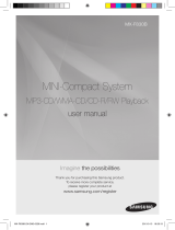 Samsung MX-F830B User manual