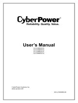 CyberPower OLS1500E User manual