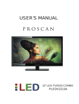 ProScan pledv2213a User manual