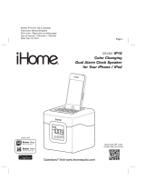 iHome iP18 User manual