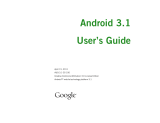 Google Android 3.1 Honeycomb Owner's manual