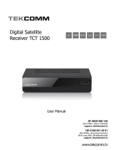 Tekcomm TCT 1500 User manual