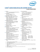 Intel DC S3500 120GB User manual