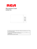 RCA RMW741 User manual