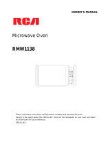 Curtis RMW1134 User manual