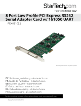 StarTech.com8 Port LP PCIe RS-232