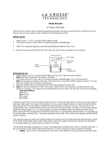 La Crosse Technology 404-1220 Owner's manual