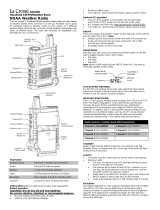 La Crosse Technology 810-805 User manual