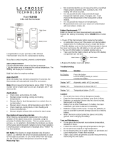 La Crosse 914-604 User manual