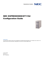 NEC GT110d User manual