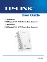 TP-LINK TL-WPA4220KIT User manual