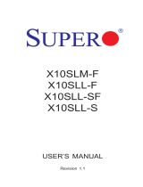 Super X10SLM-F User manual