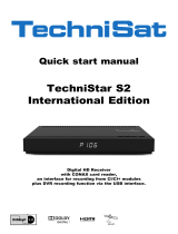 TechniSat TechniStar S2 Quick start guide