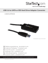 StarTech.com USB3SSATAIDE User manual