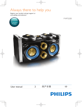 Philips FWP3200D User manual