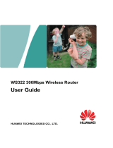 Huawei WS322 User manual