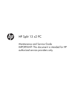 HP 13-m005tu x2 Product information