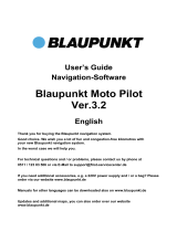 Blaupunkt Moto Pilot Ver.3.2 Owner's manual