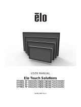 Elo TouchSystems ET5501L User manual