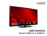 Vizio E420i-A1 User manual