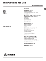 Whirlpool IWC 61651 S ECO UK User manual