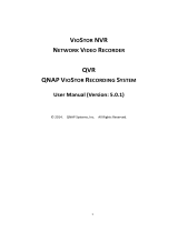 QNAP VS-6012 PRO User manual