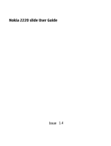 Deutsche Telekom Nokia 2220, TMO XTRA User guide