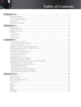 Optoma X605 Owner's manual