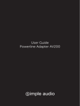 Simple Audio AV200 User manual