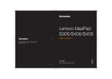 Lenovo S400 Touch User manual
