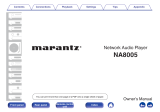 Marantz NA8005 Owner's manual