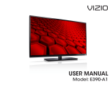 Vizio E370-A0 User manual
