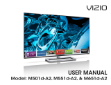 Vizio M651d-A2 User manual